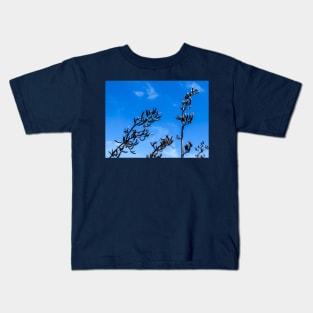 flax seed heads Kids T-Shirt